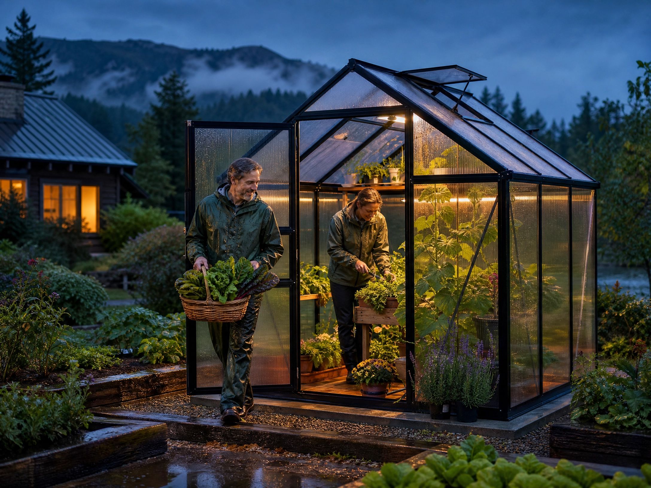 Mountain Harvest Greenhouse 6x6 Foot