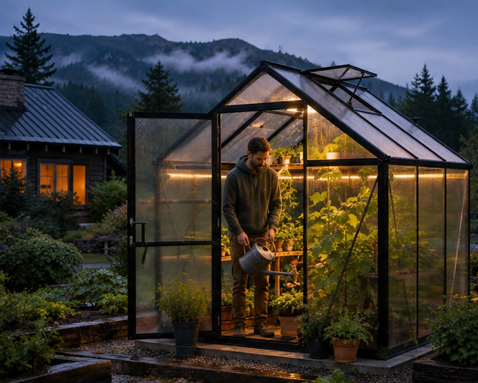 Mountain Harvest Greenhouse 6x6 Foot - Image 3