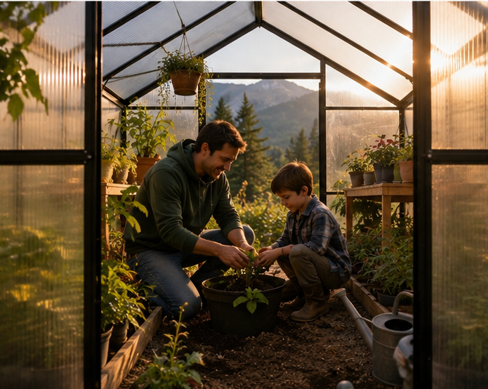Mountain Harvest Greenhouse 6x6 Foot - Image 4