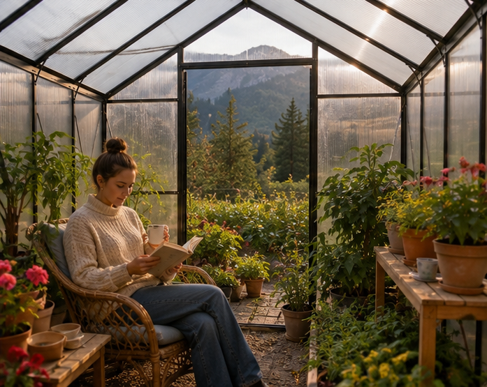 Mountain Harvest Greenhouse 6x6 Foot - Image 5