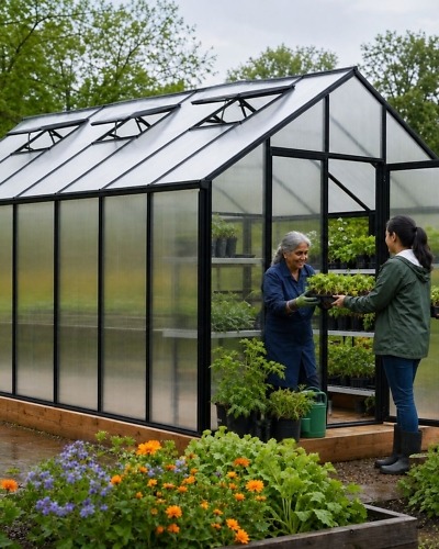 Community Spring Greenhouse-10x16 Foot