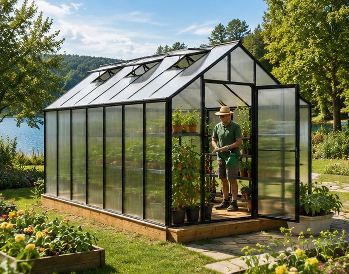 Community Spring Greenhouse-10x16 Foot - Image 4