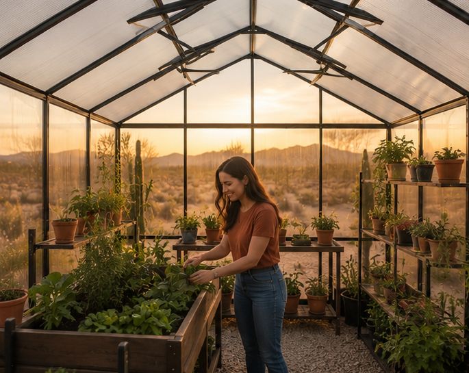 Community Spring Greenhouse-10x16 Foot - Image 8