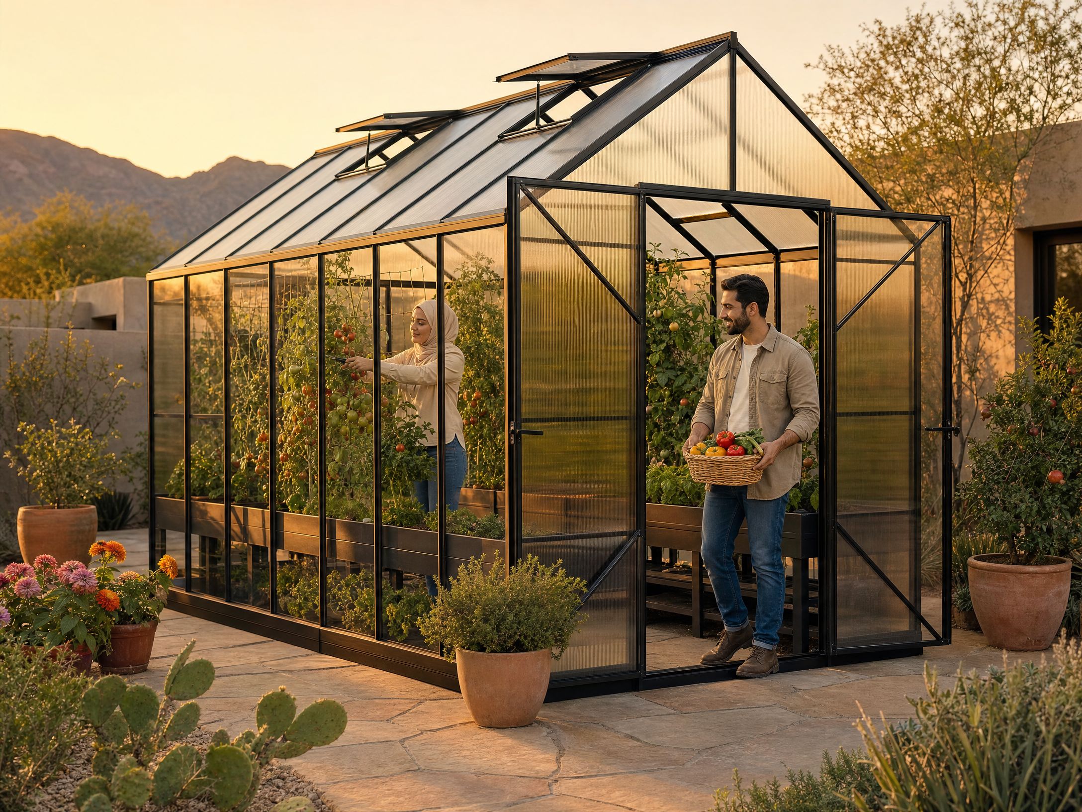 Community Spring Greenhouse-10x16 Foot - Image 2