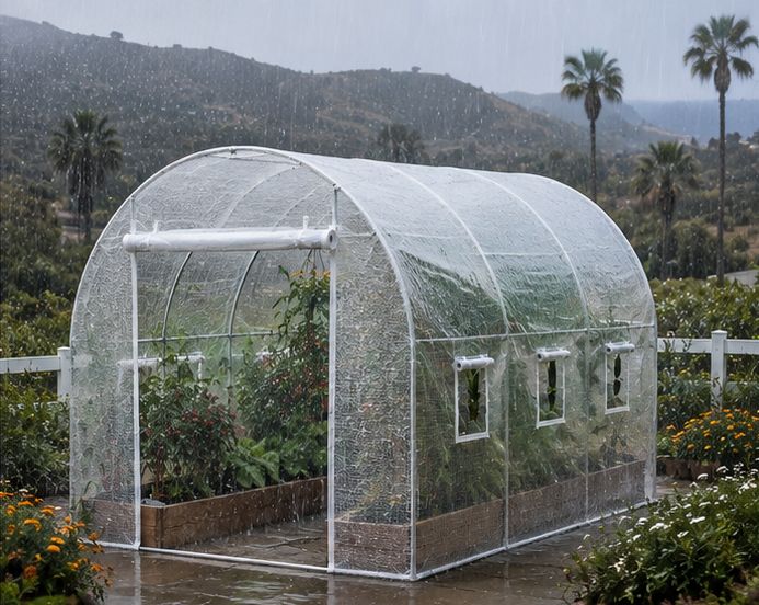 Tunnel Hoop House Greenhouse - Image 2