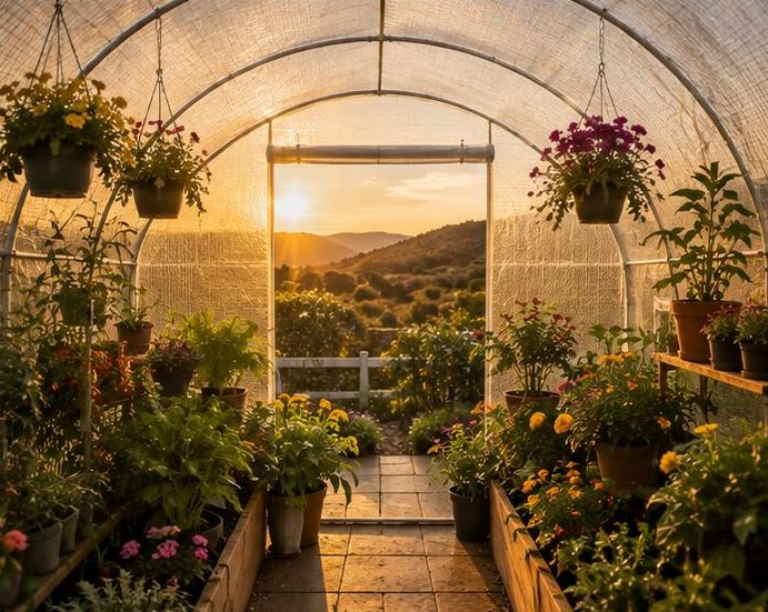 Tunnel Hoop House Greenhouse - Image 4