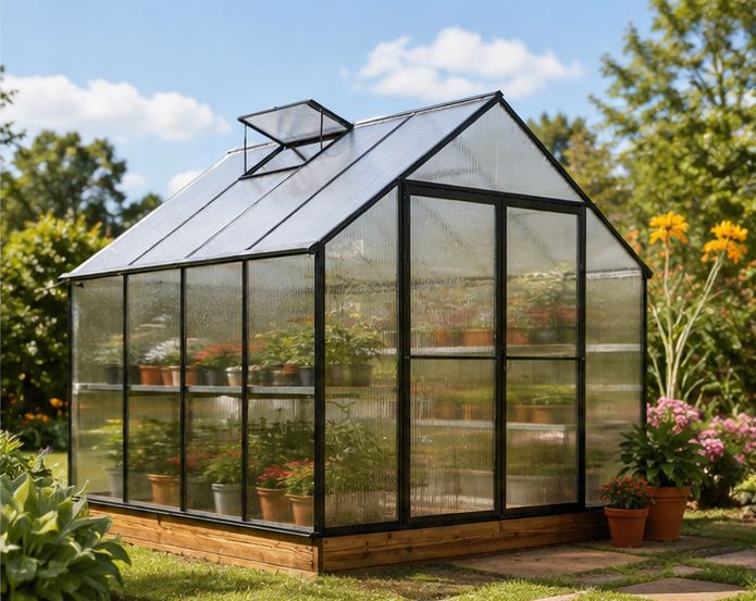 Woodland Cubby Greenhouse 8x8 Foot - Image 3